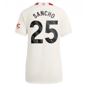 Maillot de foot Manchester United Jadon Sancho #25 Troisième Femmes 2023-24 Manches Courte